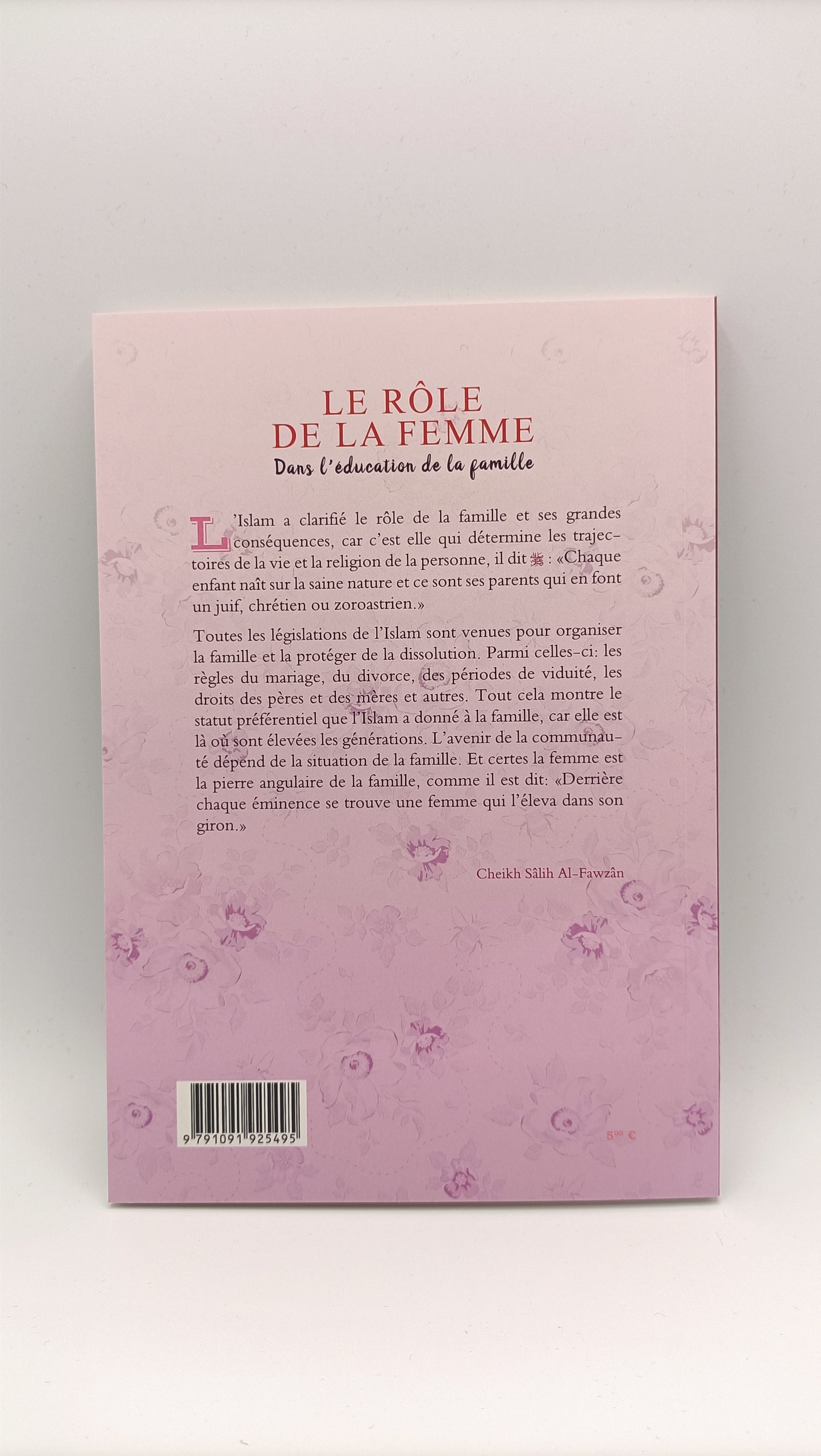 Rôle de la femme dans l'éducation de la famille