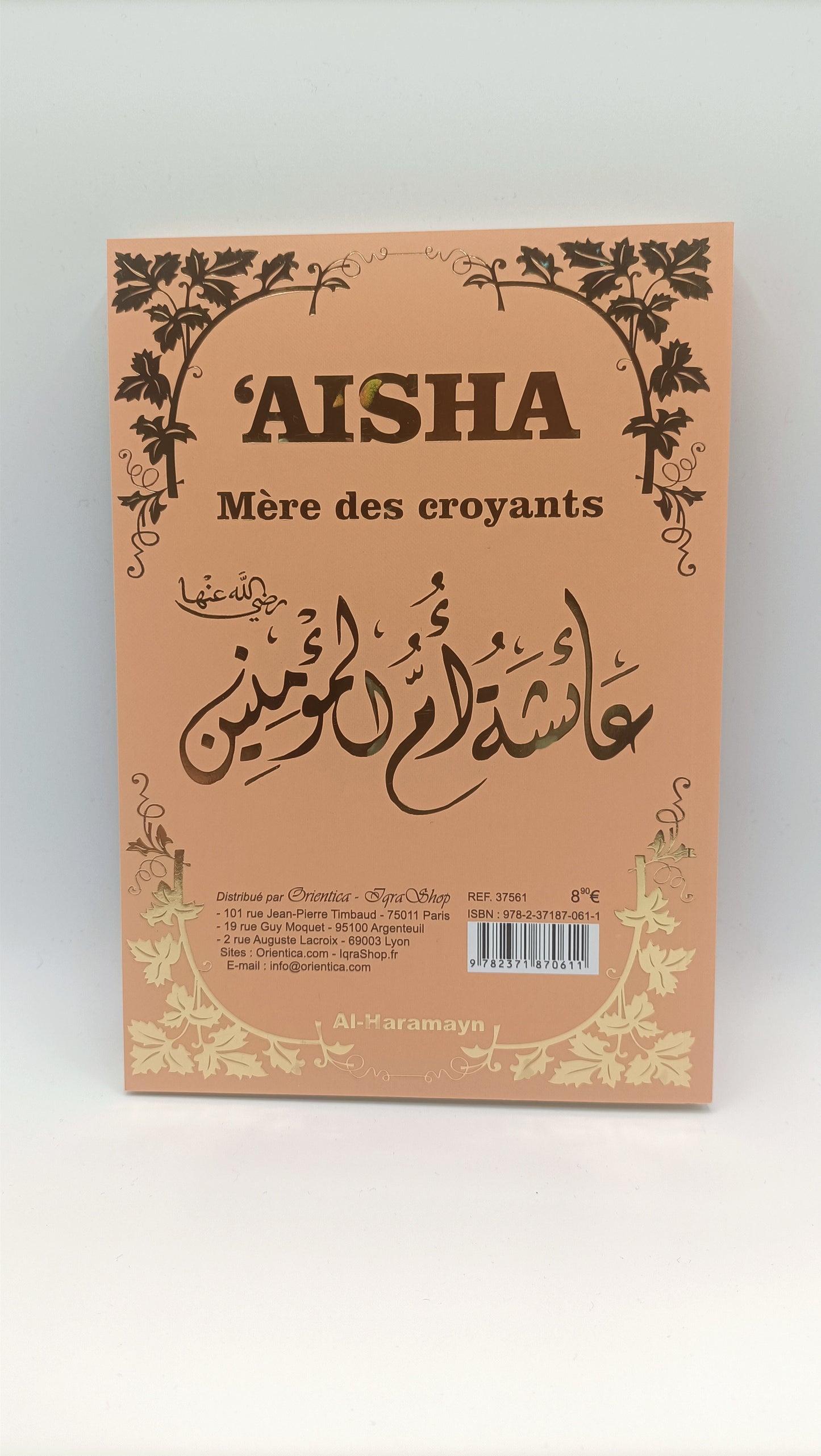Aisha, Mère des Croyants - Couverture Rose dorée