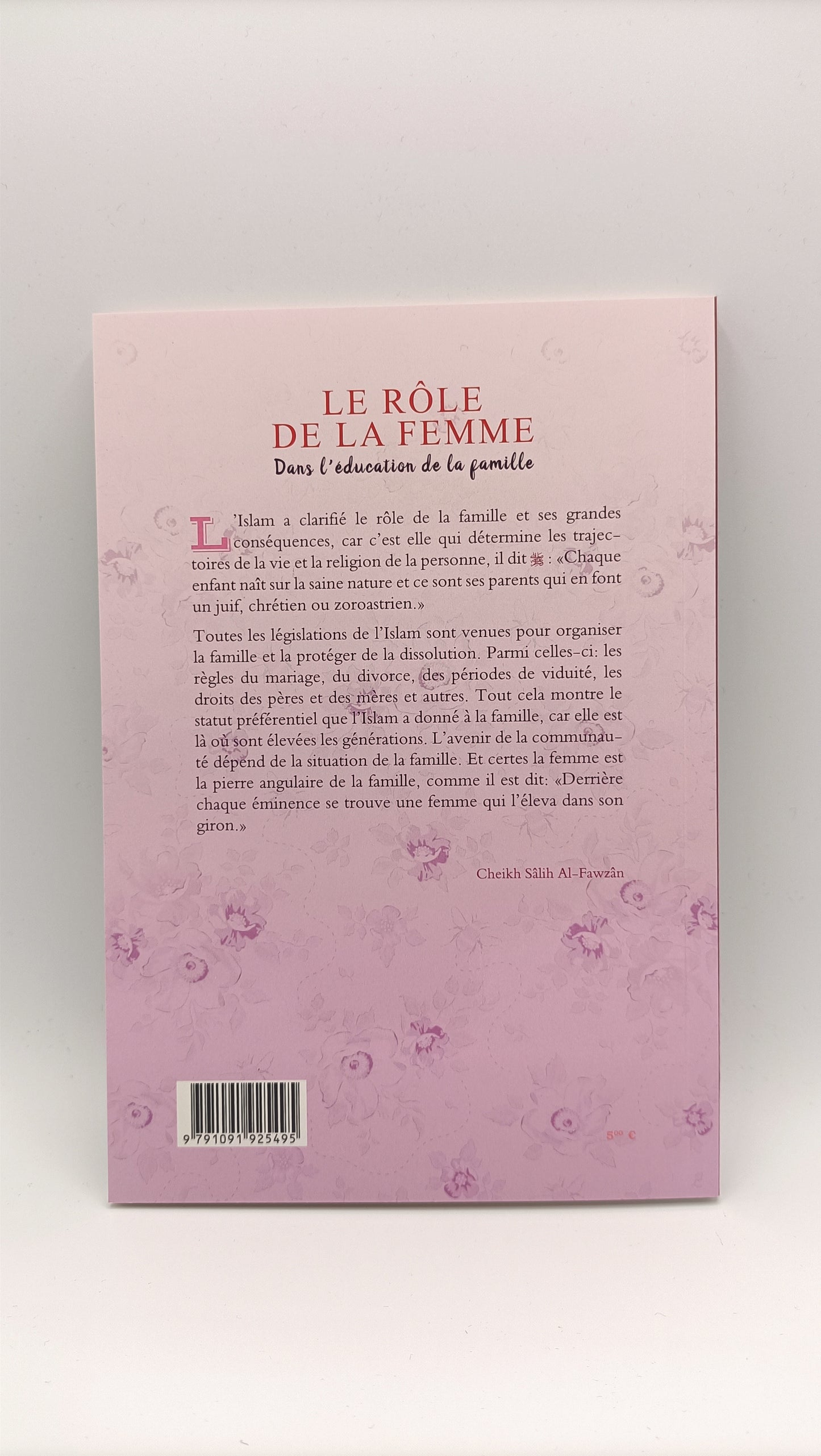 Rôle de la femme dans l'éducation de la famille