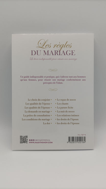 Les Règles Du Mariage: Le Livre Indispensable Pour Réussir Son Mariage, De 'Amr 'Abd Al-Mun'im Salîm