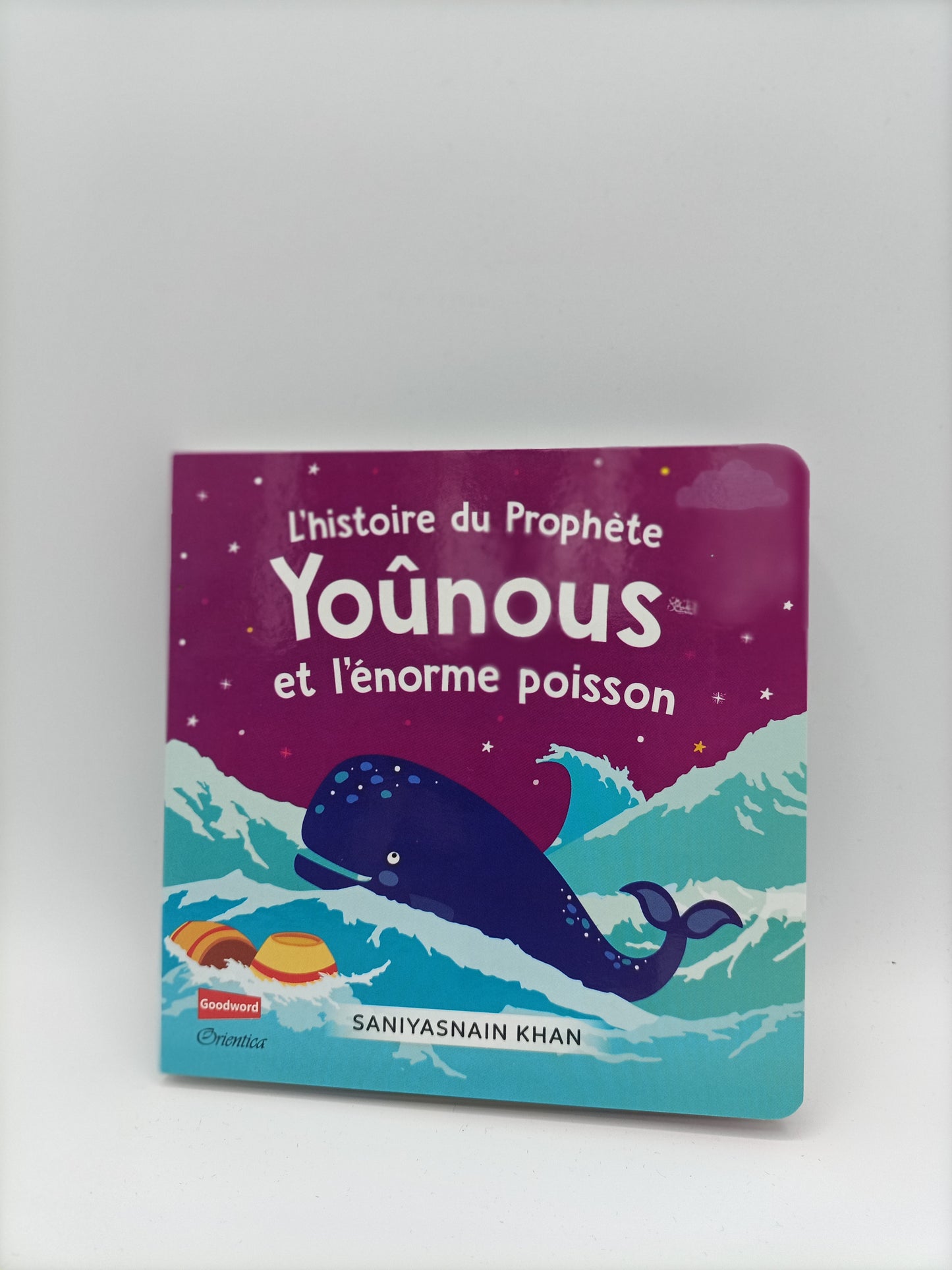 L'histoire du Prophète Yoûnous et l'énorme poisson (Livre avec pages cartonnées)