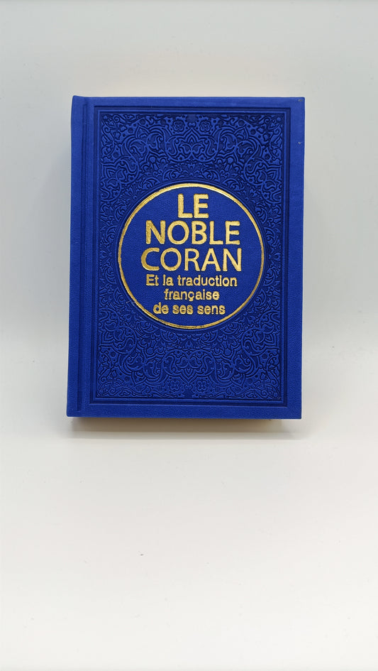 Le Noble Coran Arabe/Français - Bleu