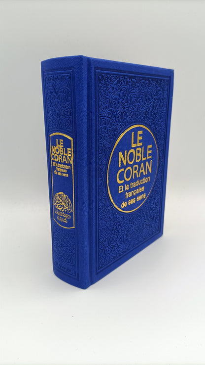 Le Noble Coran Arabe/Français - Bleu