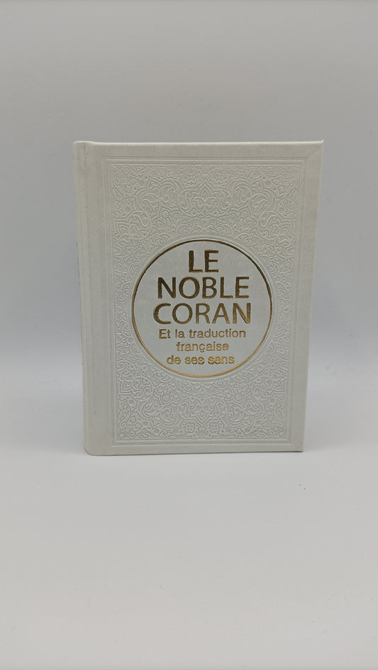 Le Noble Coran Arabe/Français - Blanc