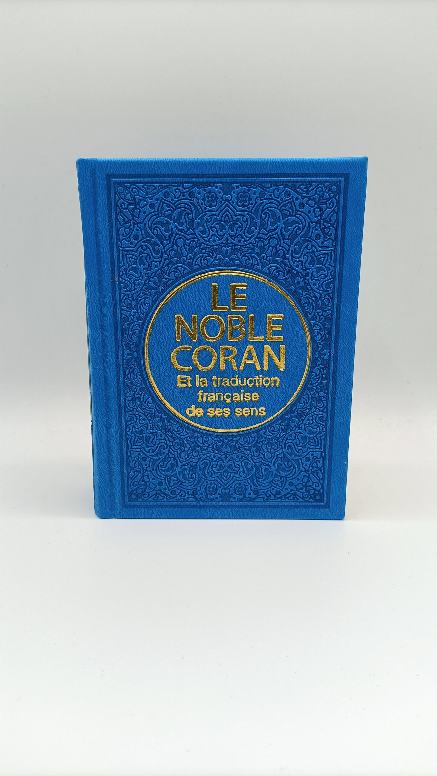 Le Noble Coran Arabe/Français - Bleu turquoise