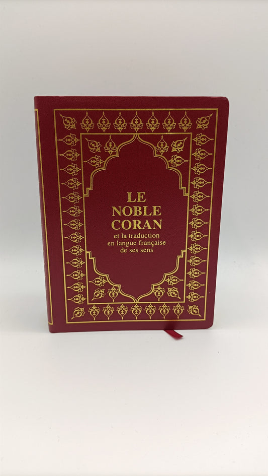 Le Noble Coran Arabe/Français avec couverture souple