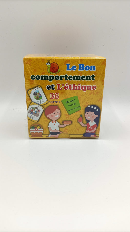 Le Bon Comportement Et L'éthique : Jeu De 36 Cartes (Français- Arabe)