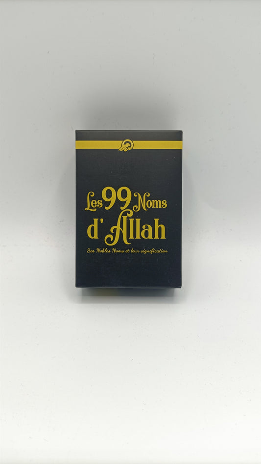 99 Noms d'Allah en cartes avec la signification de chaque nom