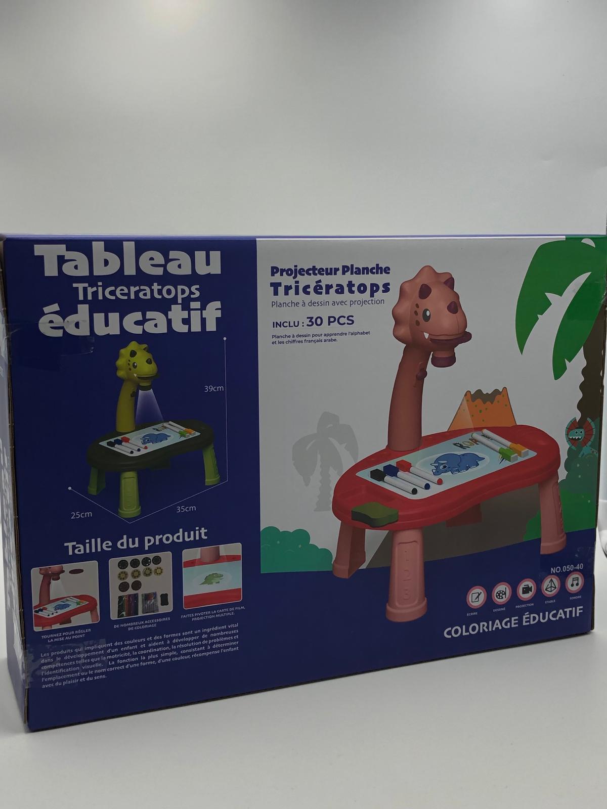 TABLEAU TRICÉRATOPS POUR ENFANTS